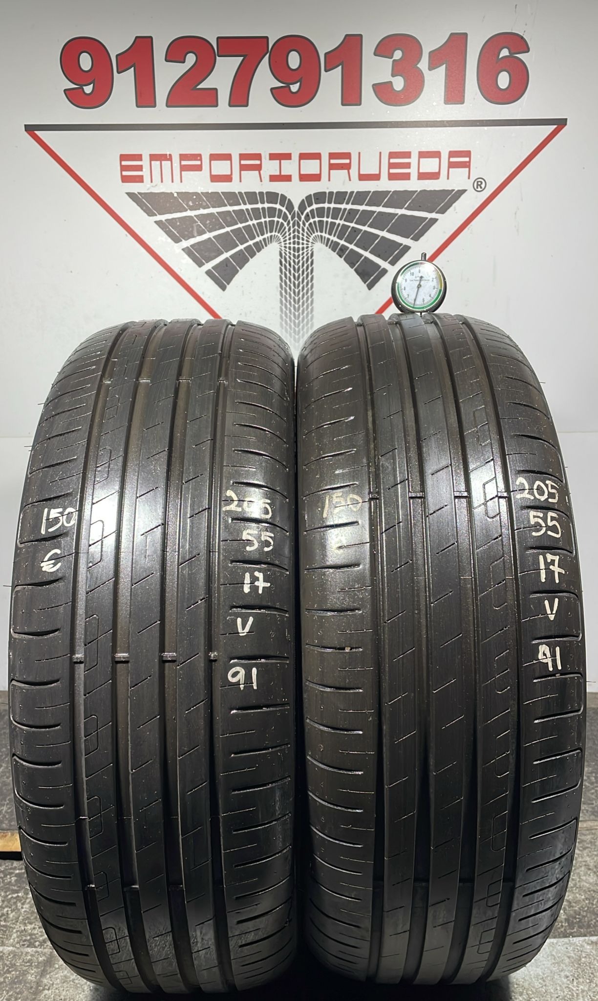 GOODYEAR EFFICIENTGRIP USADO  205/55 R17 91 V